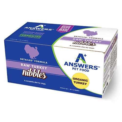 Answers Detailed Raw Turkey Nibble 2.2lb