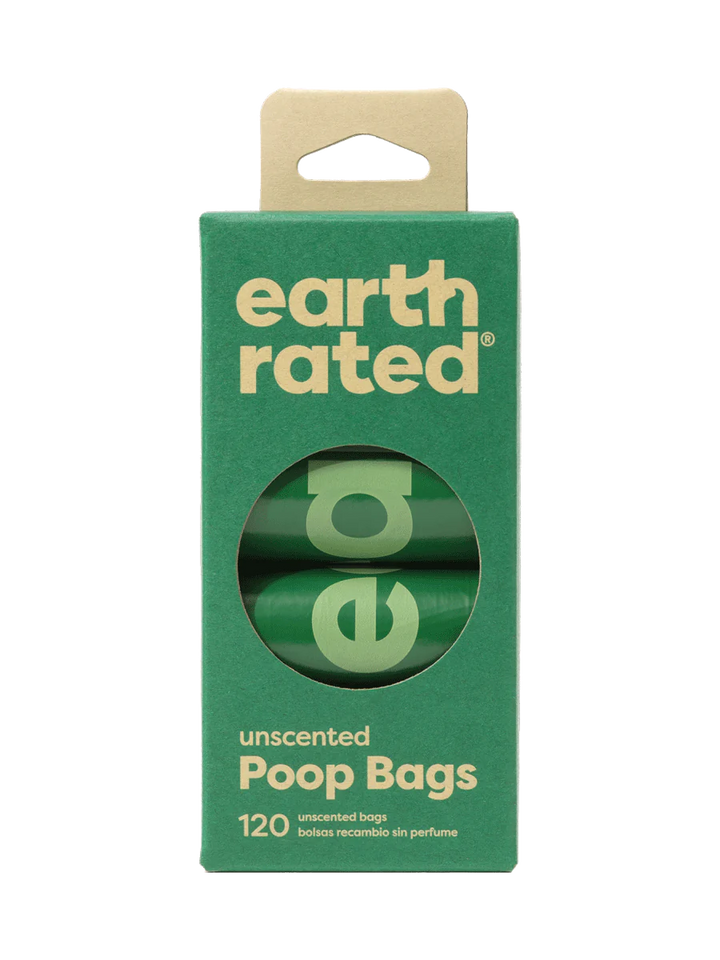 Earth Rated Poop Bag 8 Rolls 120 Count