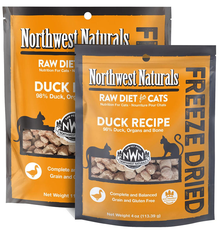 Northwest Naturals Freeze Dried Duck for Cats 11oz
