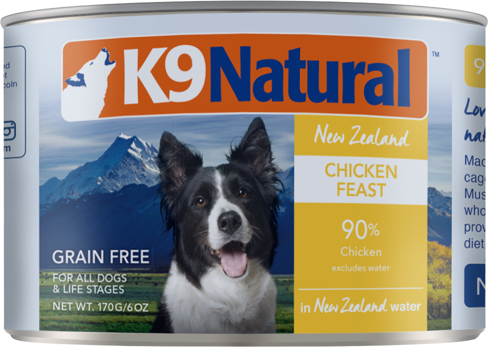 K9 Natural Grain Free Chicken 6oz for Dogs