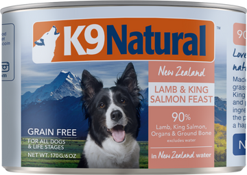 K9 Natural Grain Free Lamb & Salmon for Dogs