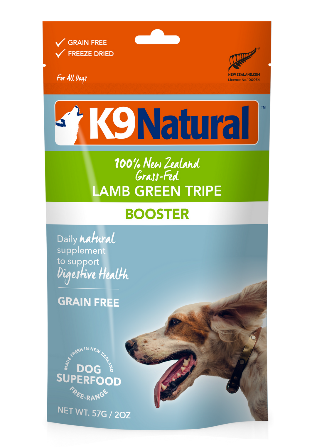 K9 Natural Freeze Dried Lamb Tripe Supplement for Dogs
