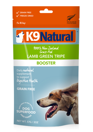 K9 Natural Freeze Dried Lamb Tripe Supplement for Dogs