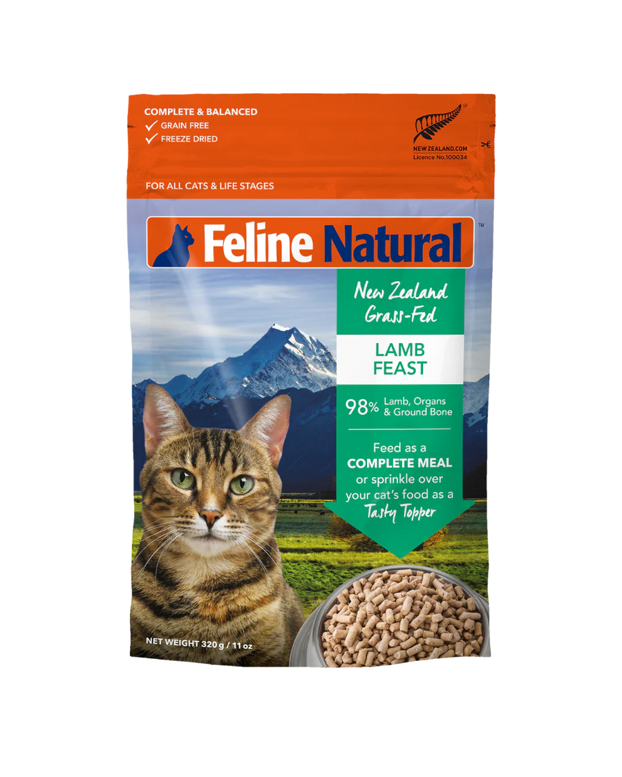 Feline Natural Freeze Dried Lamb Feast 11oz for Cats