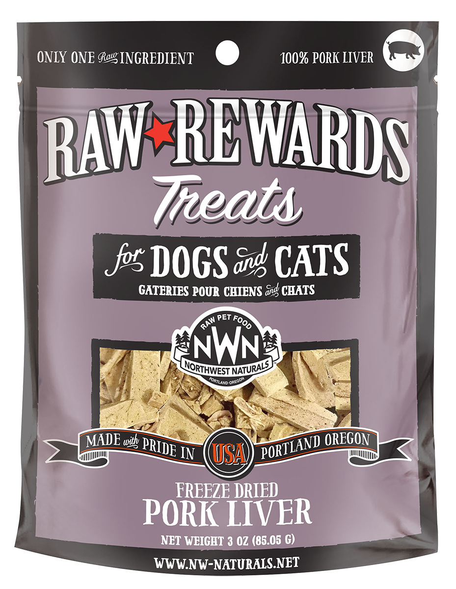 Freeze Dried Pork Liver Treats for Cats and Dogs