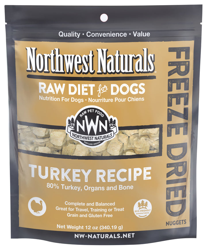 Northwest Naturals Freeze Dried Turkey for Dogs