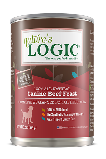 Nature's Logic Beef Feast 13.2oz for Dogs