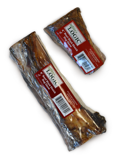 Nature's Logic Extra-Meaty Beef Shank/Shin Bone for Dogs 8-10"