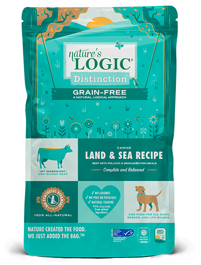 Nature's Logic Distinction Grain Free Land & Sea for Dogs