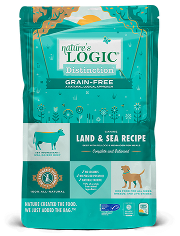 Nature's Logic Distinction Grain Free Land & Sea for Dogs