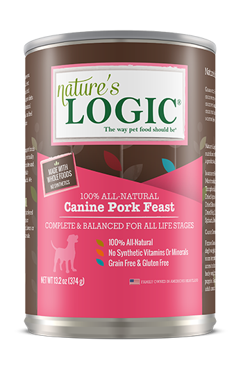 Nature's Logic Pork Feast 13.2oz for Dogs