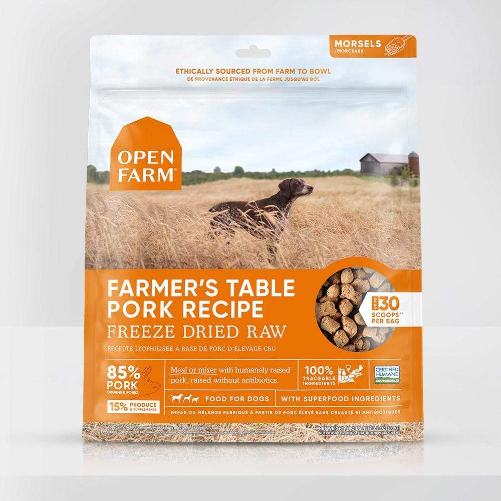 Open Farm Dog Freeze Dried Morsel Pork