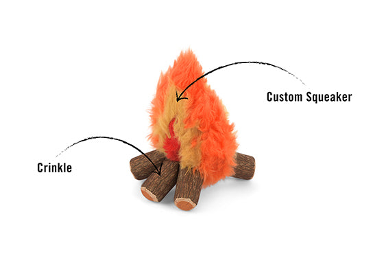 Camp Corbin Collection Fire Dog Toy