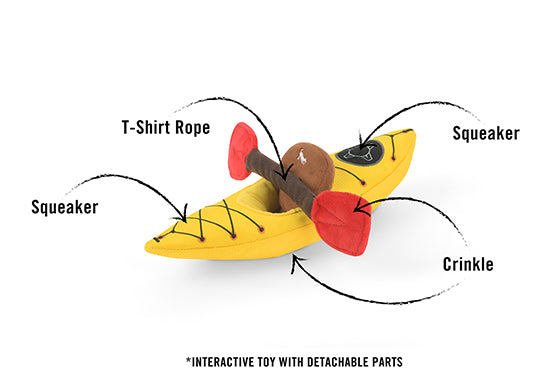 Camp Corbin Kayak Dog Toy