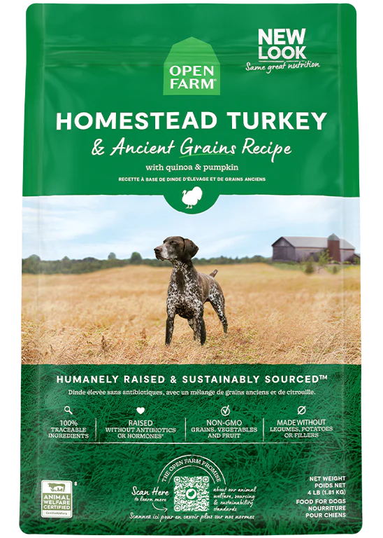 Open Farm Dog Ancient Grain Turkey