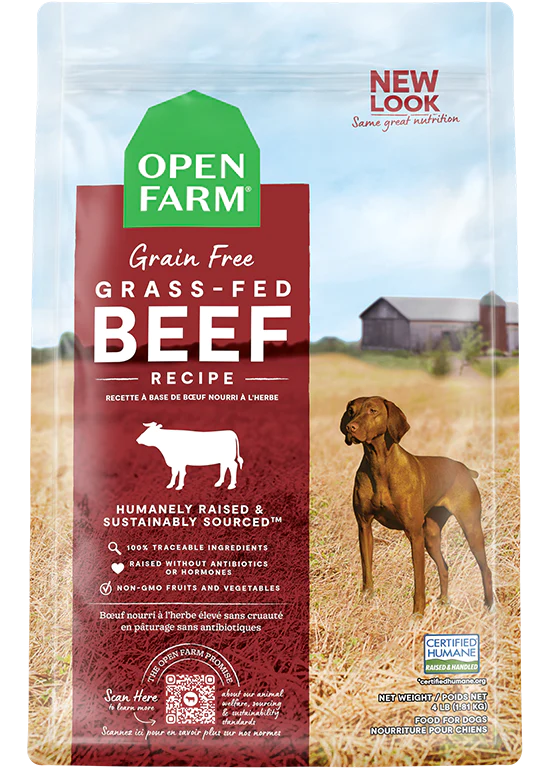 Open Farm Dog Grain Free Grass Fed Beef