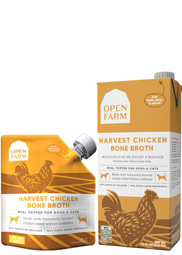 Open Farm Dog and Cat Bone Broth Chicken 33.8 oz