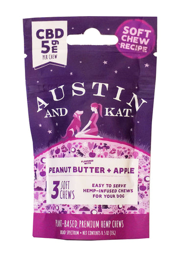 Austin & Kat 5mg Hemp Travel Pack Chew
