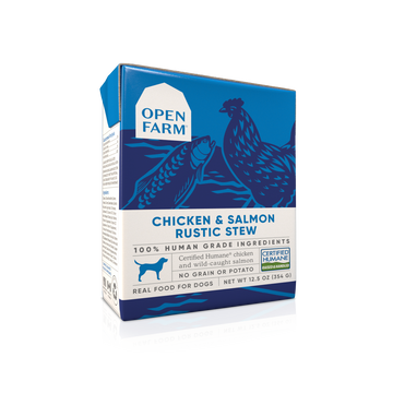 Open Farm Dog Grain Free Rustic Stew Chicken & Salmon 12.5oz