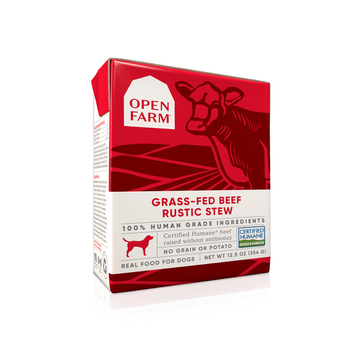 Open Farm Dog Grain Free Rustic Stew Beef Wet Dog Food 12.5oz