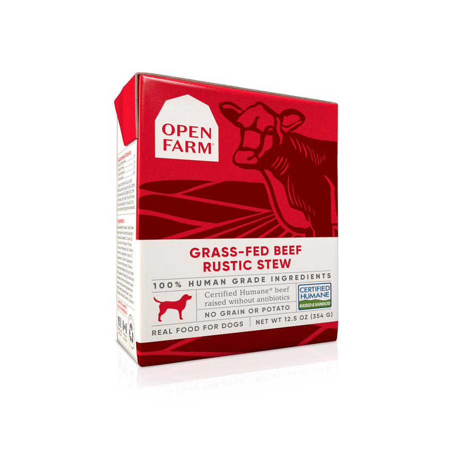 Open Farm Grain Free Rustic Stew Beef Dog Food 12.5oz