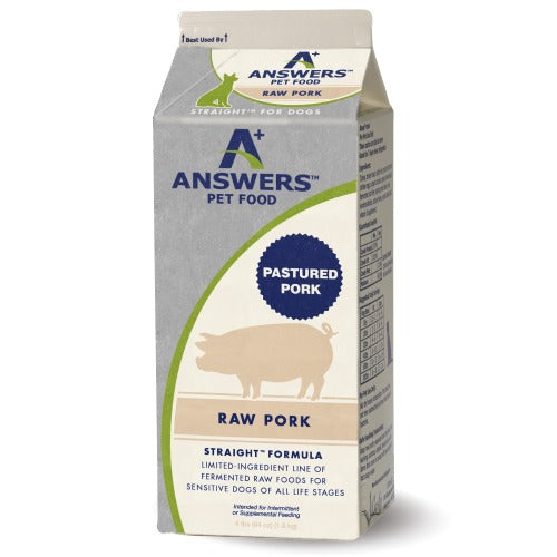 Answers Straight Formula Pork 1lb