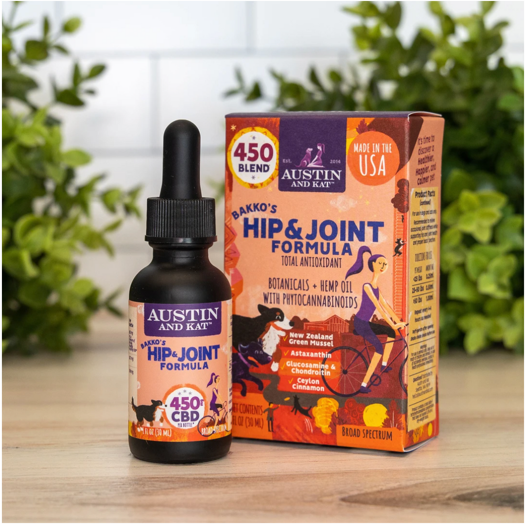 Austin & Kat Hip & Joint Oil 450mg