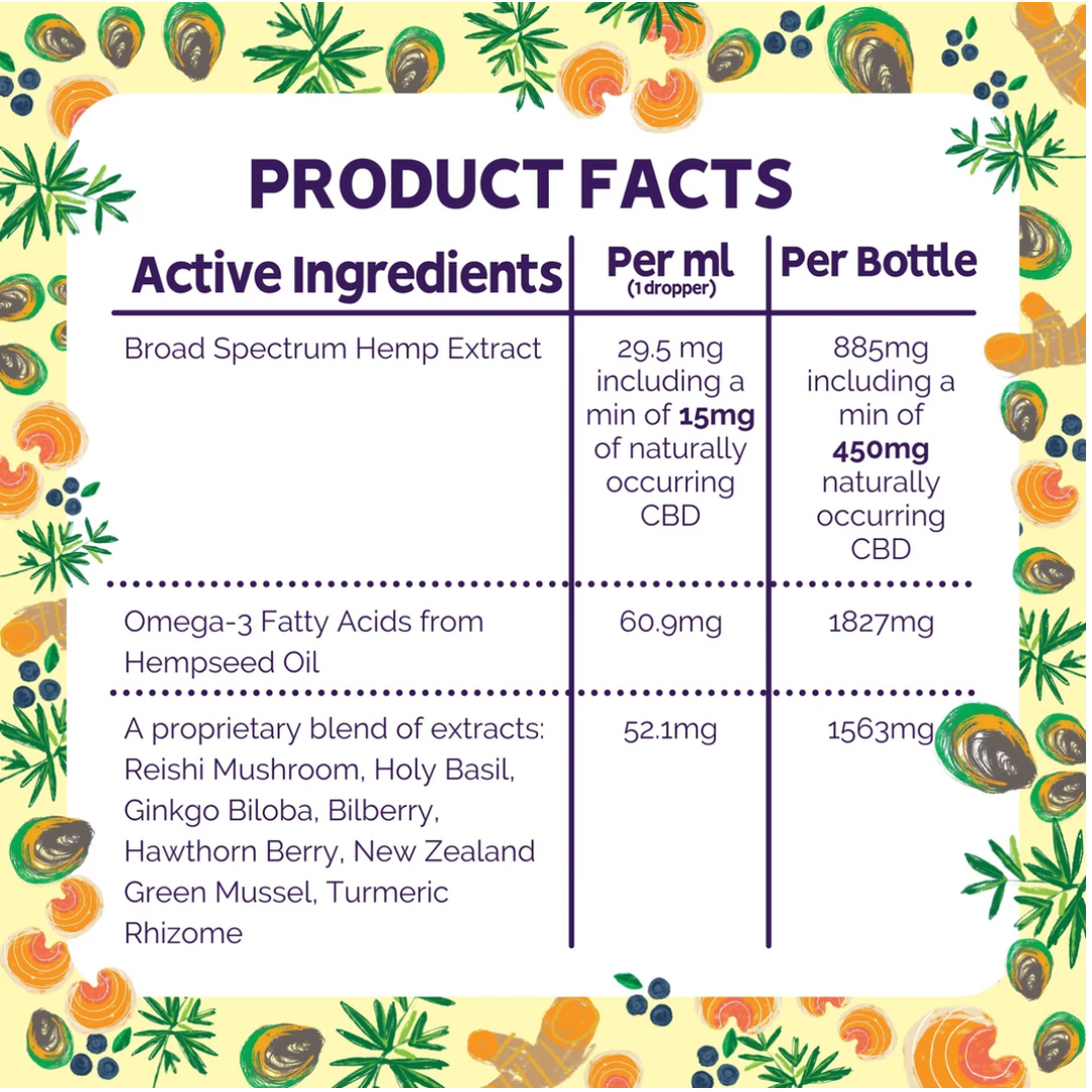 Austin & Kat Senior Blend Oil 450mg