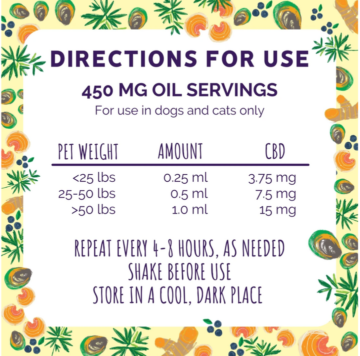 Austin & Kat Senior Blend Oil 450mg
