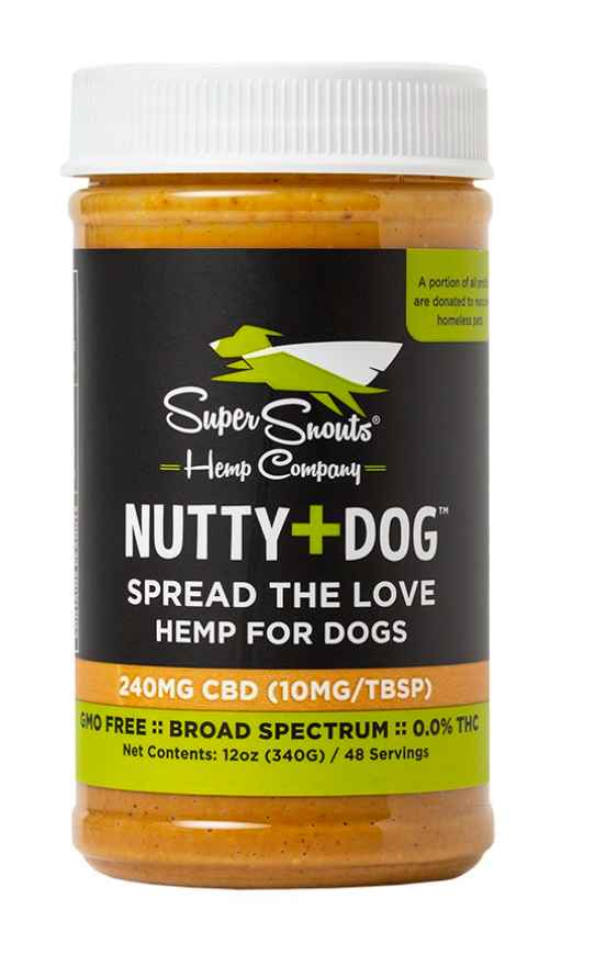 Super Snouts Nutty + Dog Peanut Butter