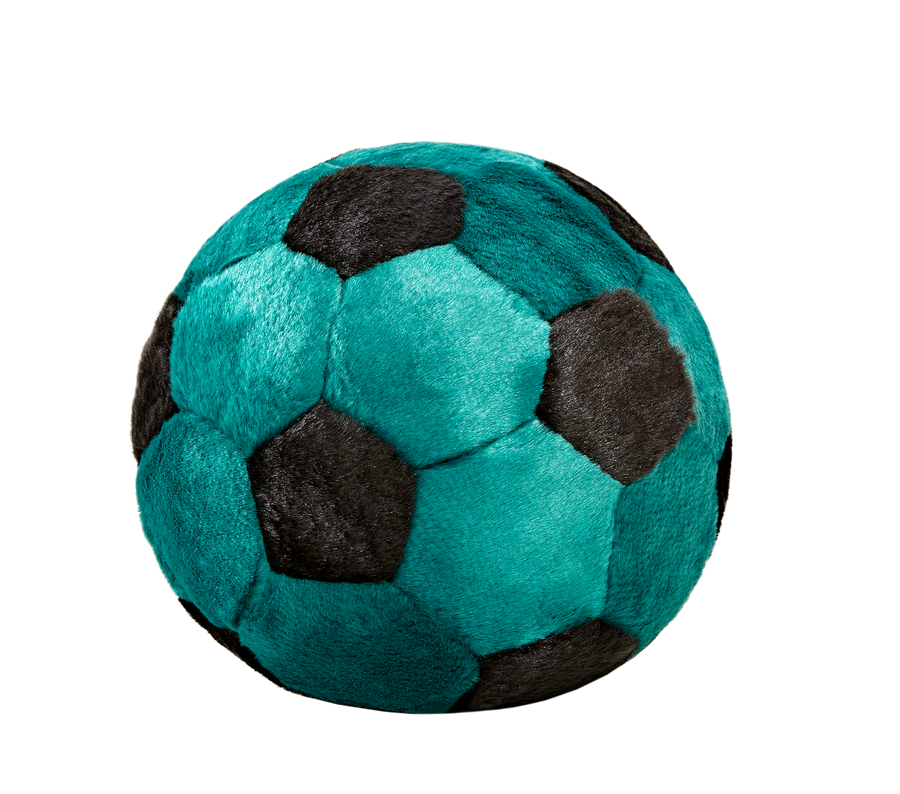 Soccer Ball with Squeaker Dog Toy