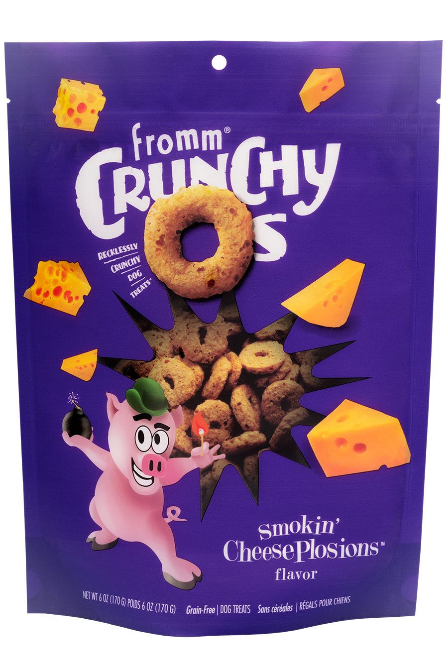 Fromm Smokin' CheesePlosions Dog Treats 6oz