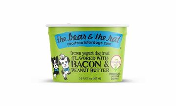 Dog Bacon Peanut Butter Yogurt 3.5 oz Single