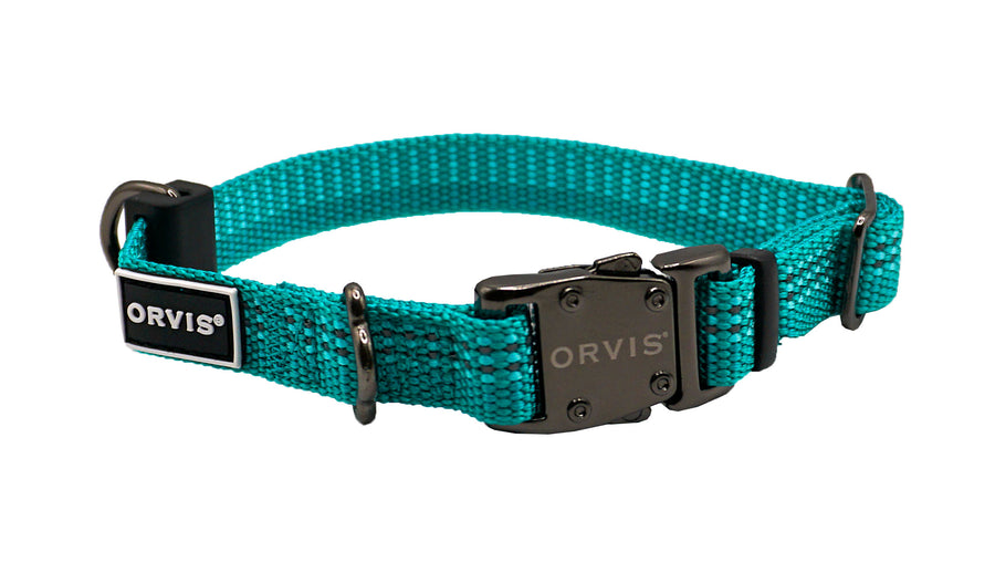Orvis Tough Trail Reflective Adjustable Collar Teal
