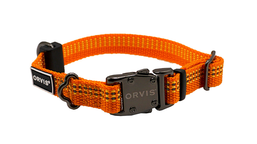 Orvis Tough Trail Reflective Adjustable Collar - Orange