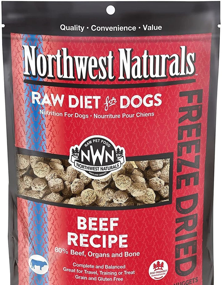 Northwest Naturals Freeze Dried Nuggets Beef for Dogs