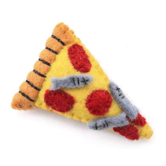 Pizza Wool Cat Toy